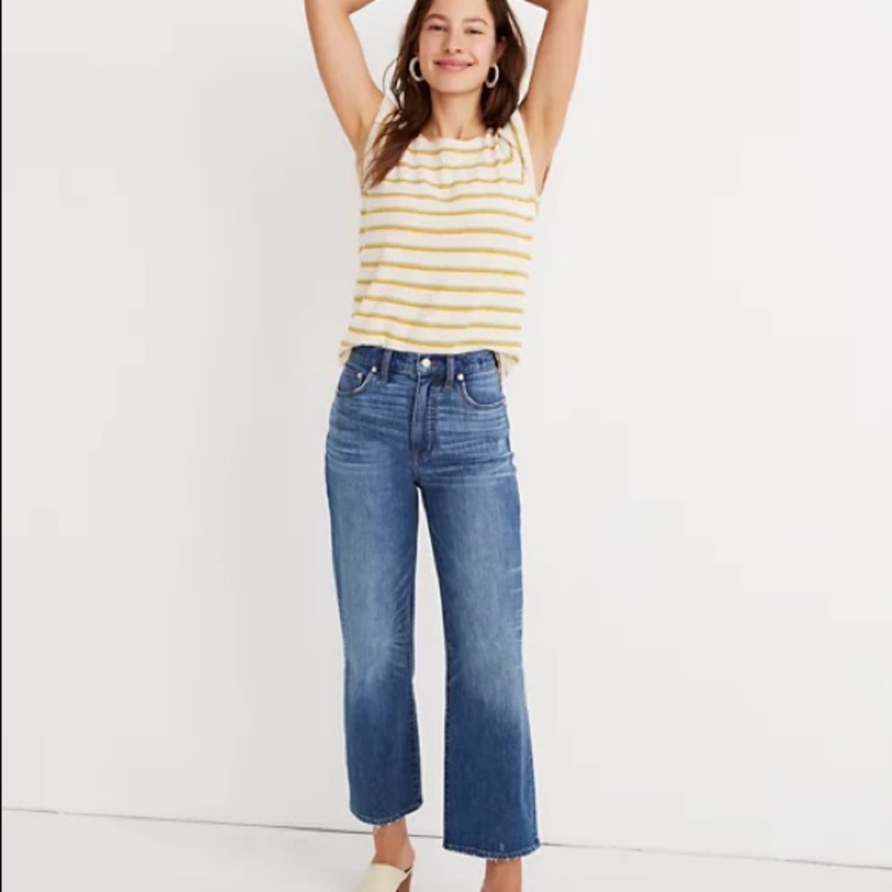 Madewell Slim Wide Jeans